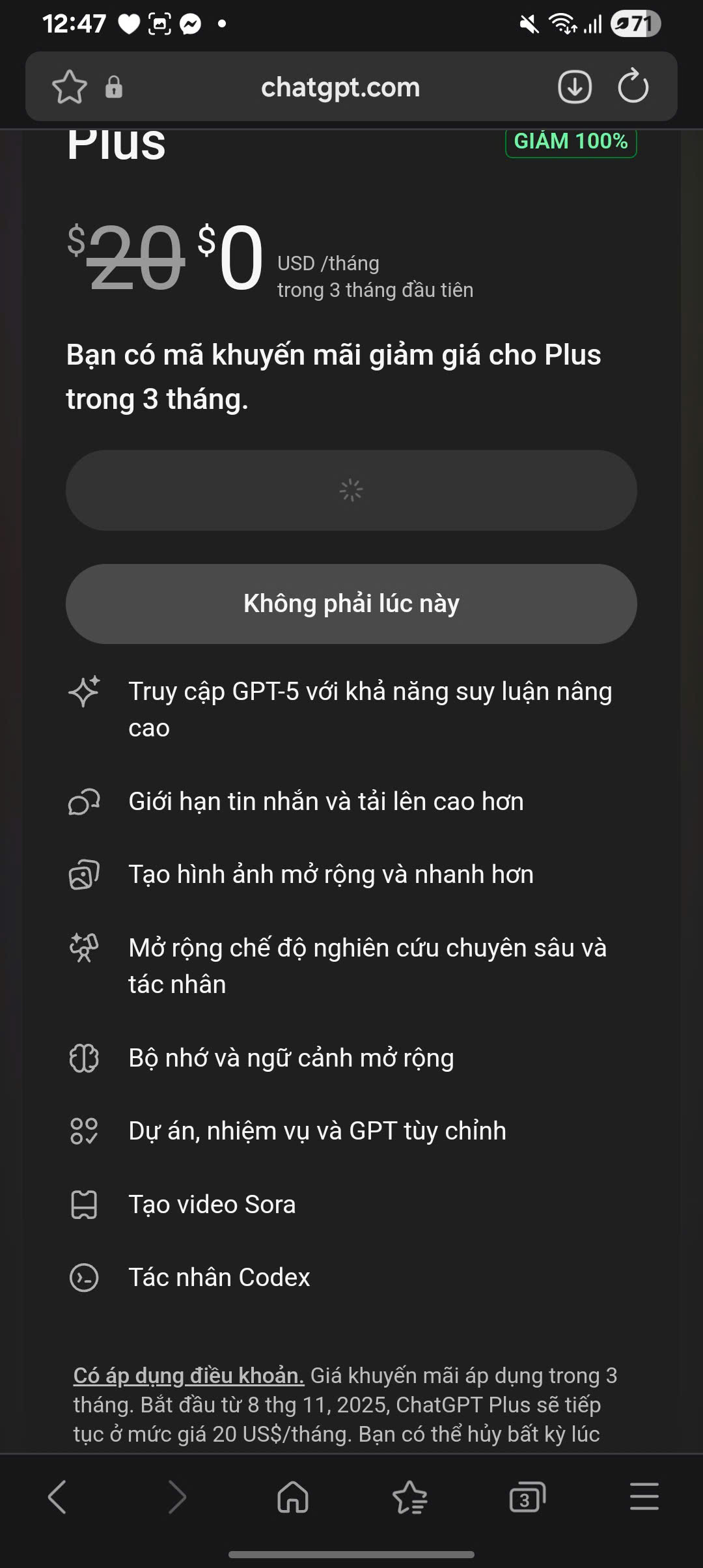 Hướng dẫn nhận ChatGPT Plus và Shopee Vip 3 Tháng Miễn Phí! Số Lượng Có Hạn