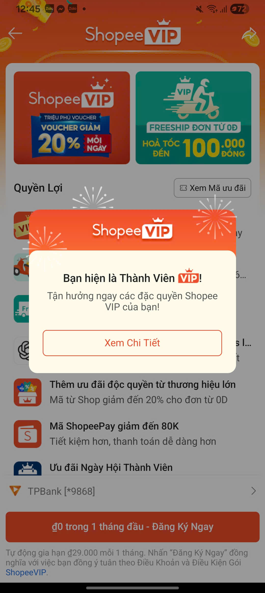 Hướng dẫn nhận ChatGPT Plus và Shopee Vip 3 Tháng Miễn Phí! Số Lượng Có Hạn